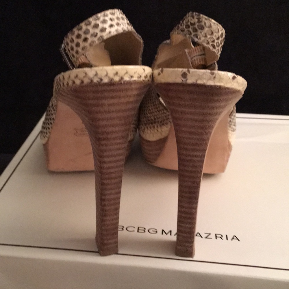 Lizard, python pattern high Heels - Picture 2 of 2